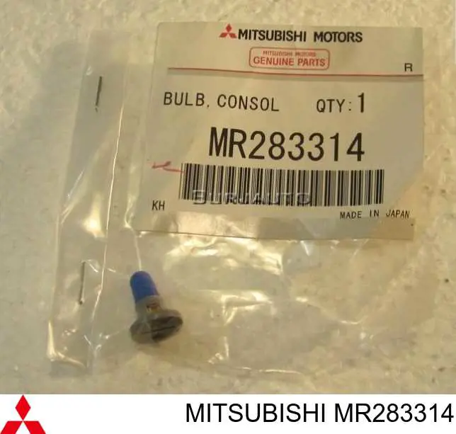 Лампочка щитка / панелі приладів Mitsubishi MR283314 ціна, від 2.85 USD