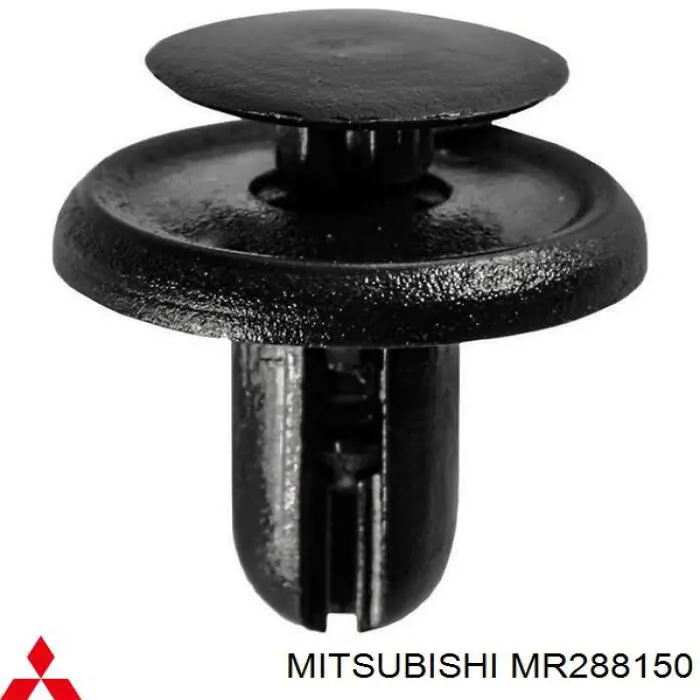 MR288150 Mitsubishi пістон (кліп кріплення бампера заднього)