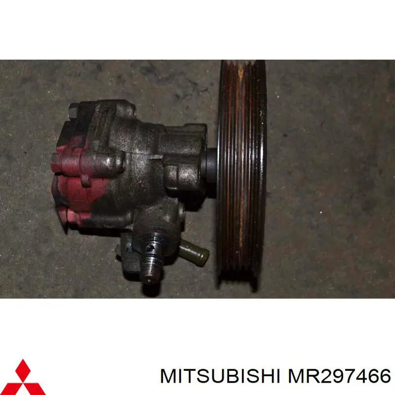 MB844201 Mitsubishi насос гідропідсилювача керма (гпк)