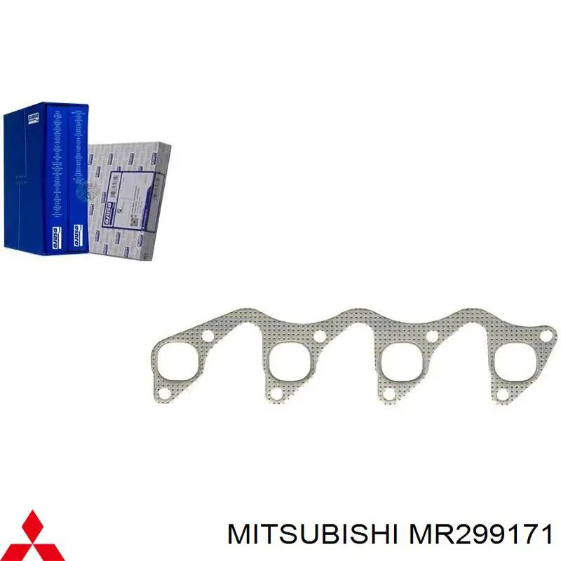 Прокладка випускного колектора Mitsubishi MR299171 ціна, від 6.81 USD