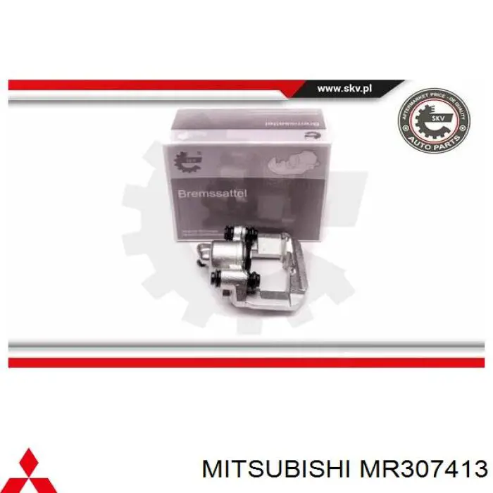 MR307413 Mitsubishi супорт гальмівний задній лівий