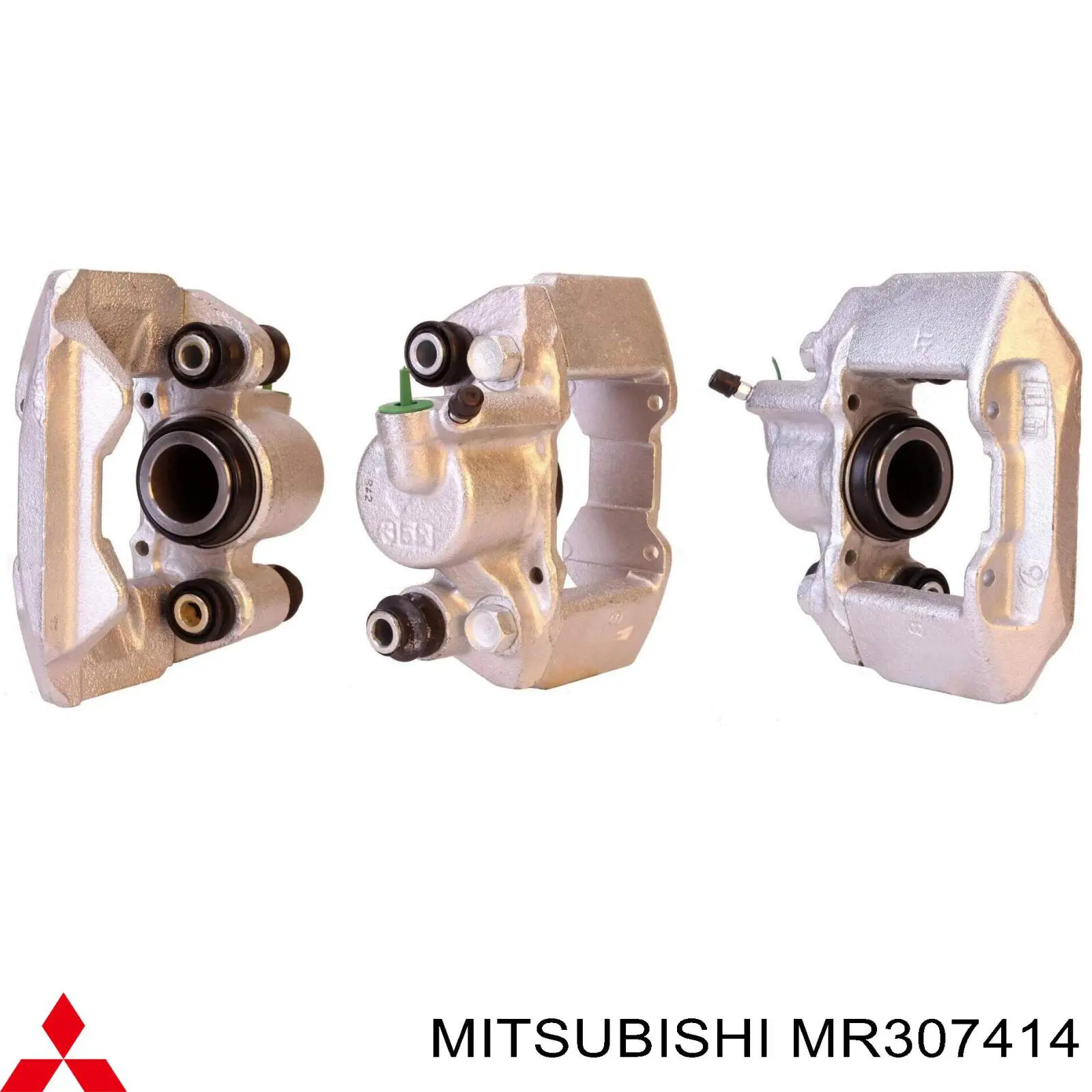 MR307414 Mitsubishi супорт гальмівний задній правий