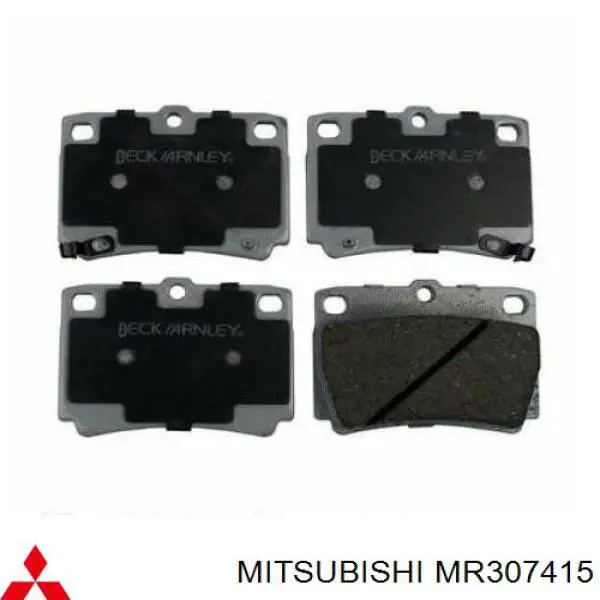 Купити MR307415 Mitsubishi Задні колодки