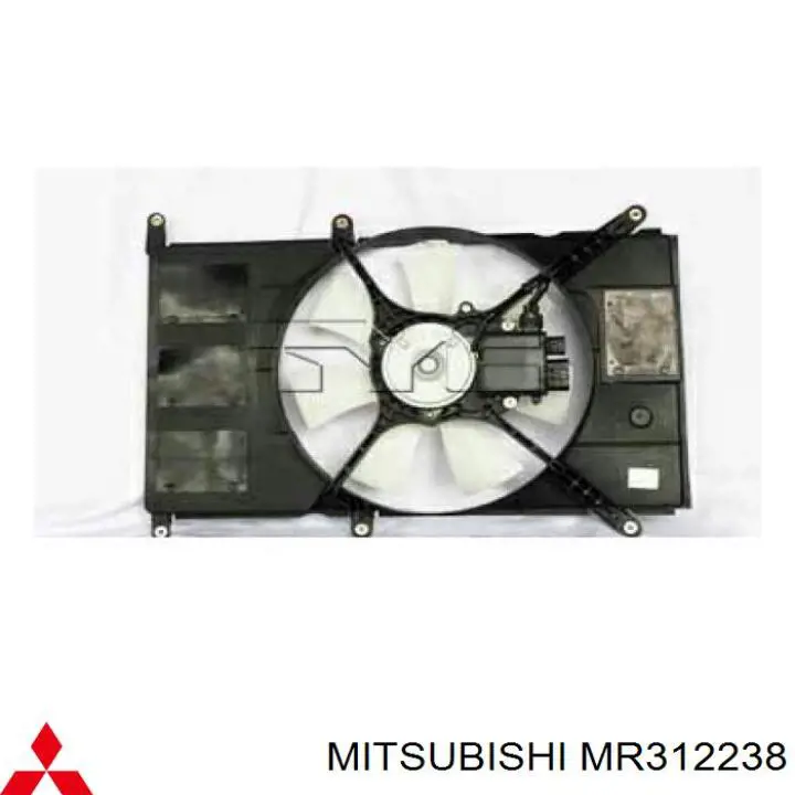 Двигун вентилятора системи охолодження MR312238 Mitsubishi