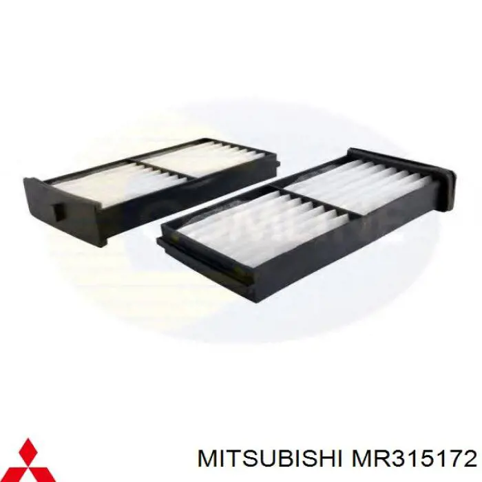 Фільтр повітряний обігрівача Mitsubishi MR315172 ціна, від 11.35 USD