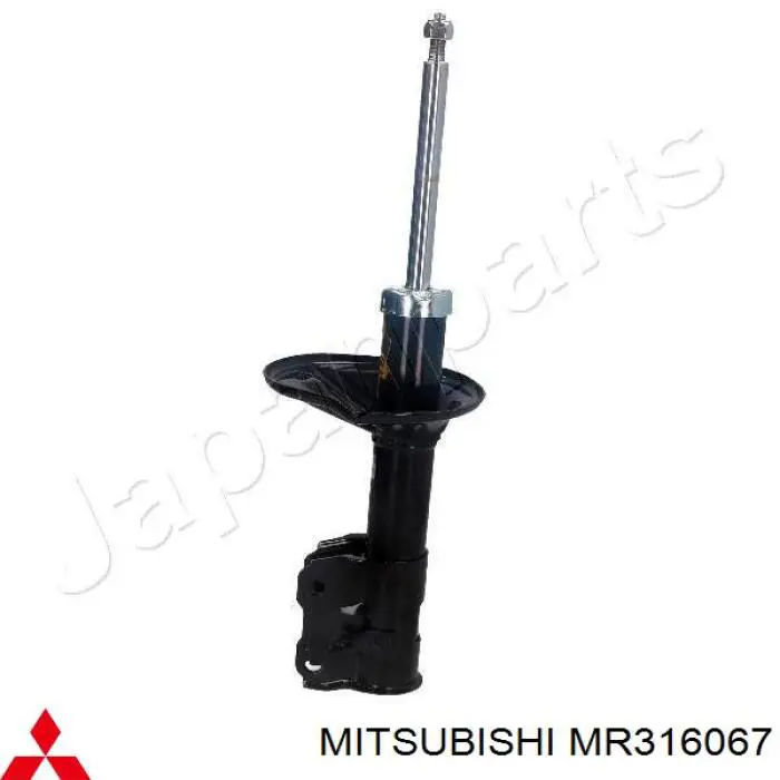 Амортизатор передній, лівий MR316067 Mitsubishi