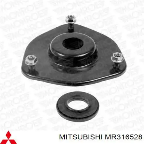 Опора стійки амортизатора переднього Mitsubishi MR316528 ціна, від 18.19 USD