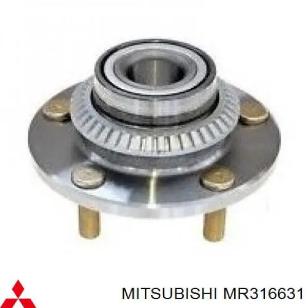 Маточини задніх коліс Mitsubishi MR316631 ціна, від 30.78 USD