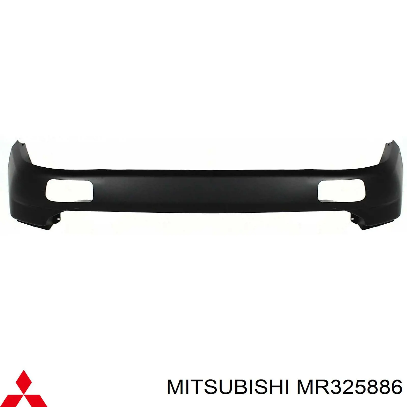 MR325886 Mitsubishi бампер передній