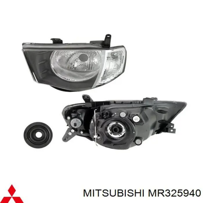 Фара права Mitsubishi Galant 8 (EA) (Міцубісі Галант)