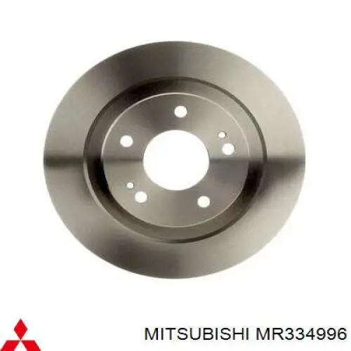 MR334996 Mitsubishi Гальмо дискове переднє