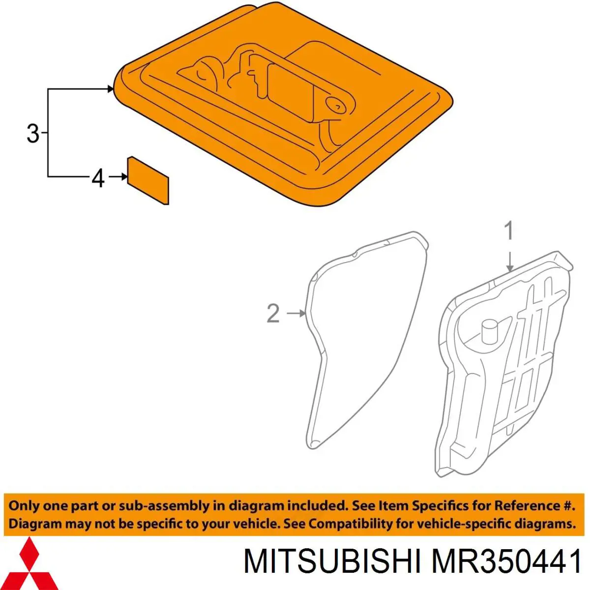  Фільтр АКПП Mitsubishi Galant 