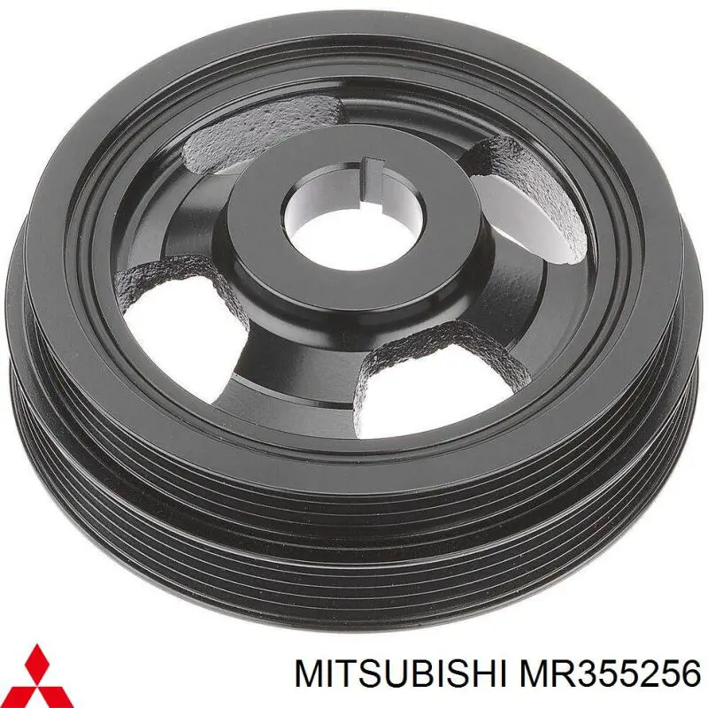 MR355256 Mitsubishi шків колінвала