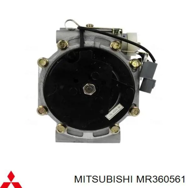 Шків компресора кондиціонера Mitsubishi MR360561 ціна, від 74.71 USD