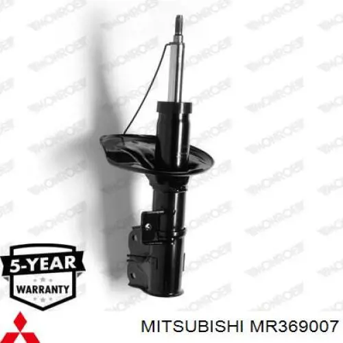 Амортизатор передньої підвіски, лівий Mitsubishi MR369007 ціна, від 54.90 USD