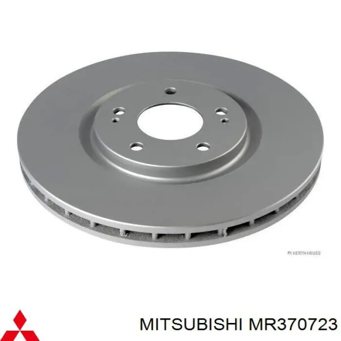 MR370723 Mitsubishi диск гальмівний передній