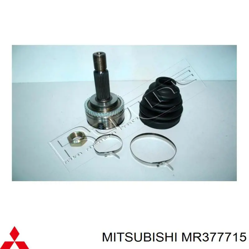 MR377715 Mitsubishi піввісь (привід передня, ліва)
