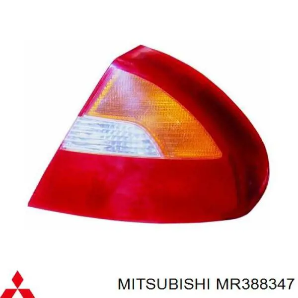 Ліхтар задній лівий Mitsubishi MR388347 ціна, від 52.87 USD