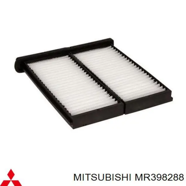 Фільтр повітряний обігрівача Mitsubishi MR398288 ціна, від 7.57 USD