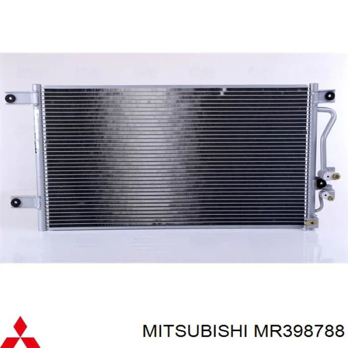 Радіатор кондиціонера MR398786 Mitsubishi