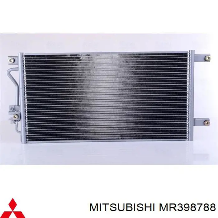 Радіатор охолодження кондиціонера Mitsubishi MR398786