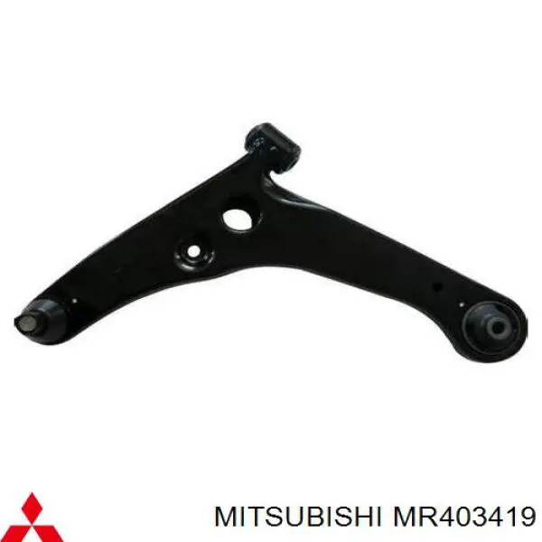 Купити MR403419 Mitsubishi Лівий важіль передній нижній підвіски