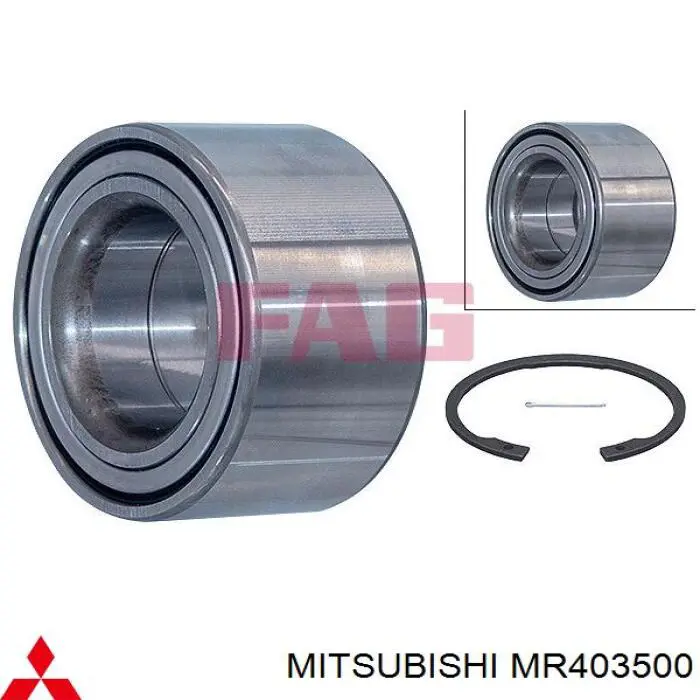 Підшипник маточини передньої MR403500 Mitsubishi