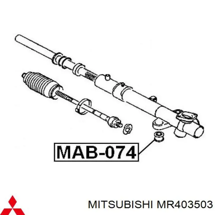 Купити M26CS301 RBI Сайлентблок кріплення рульової рейки