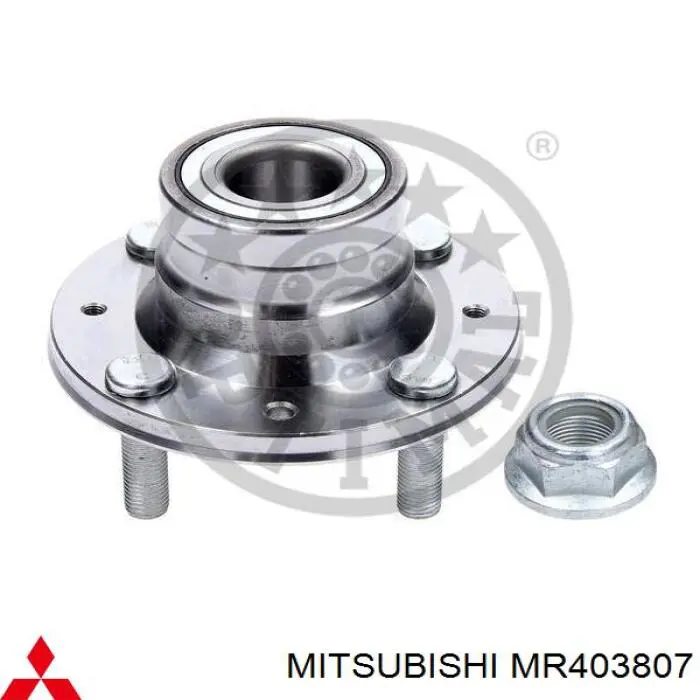 Купити MR403807 Mitsubishi Підшипник ступиці колеса