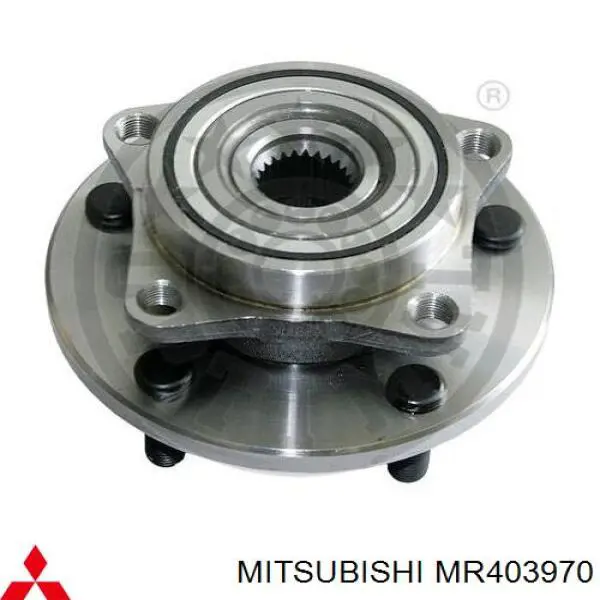 Маточина колеса передня Mitsubishi MR403970 ціна, від 42.67 USD