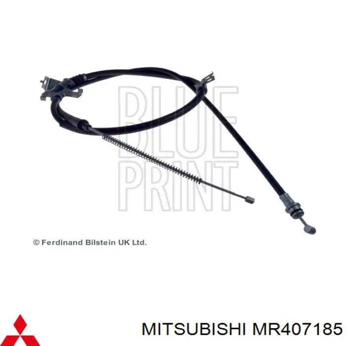 Трос стоянкового гальма задній лівий Mitsubishi MR407185 ціна, від 16.10 USD