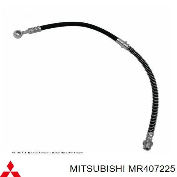 58828 Quick Brake Гнучка гальмівна трубка передня