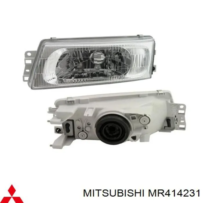 Блок фара ліва Mitsubishi MR414231 ціна, від 50.66 USD