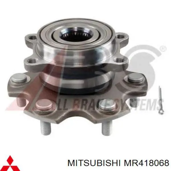 Купити MR418068 Mitsubishi Підшипник ступиці колеса