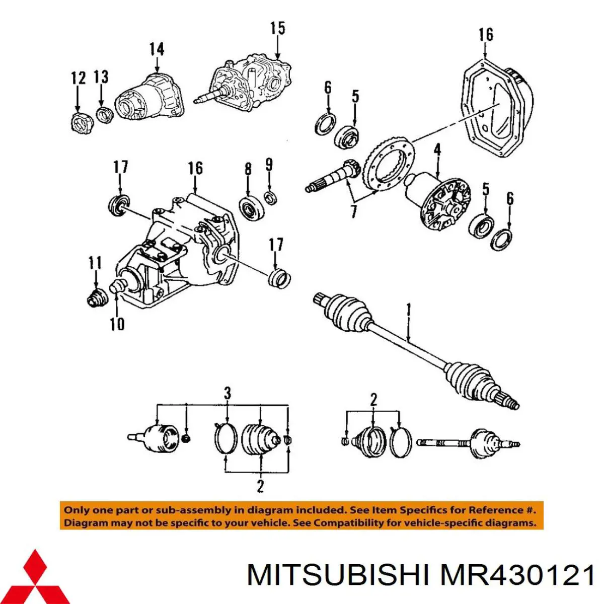 Купити MR430121 Mitsubishi 