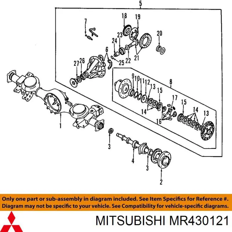  MR430121 Mitsubishi