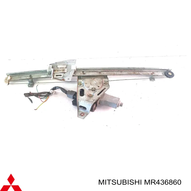 Двигун склопідіймача двері передньої, правої Mitsubishi Pajero 3 (Міцубісі Паджеро)