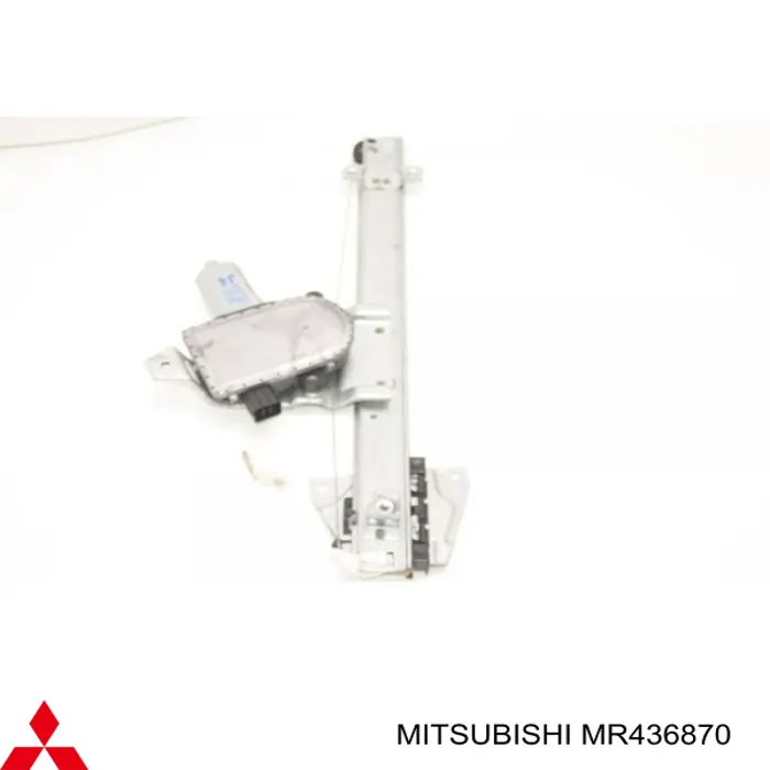 MR436870 Mitsubishi Моторчик склопідйомника двері задніх, правих