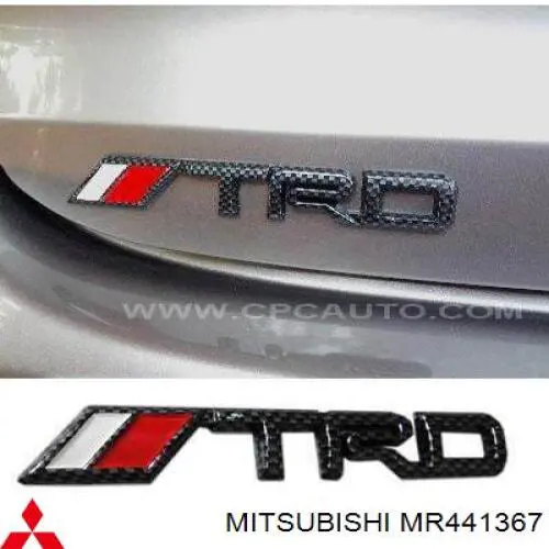 Емблема на кришку багажника, фірм.значок Mitsubishi MR441367 ціна, від  USD