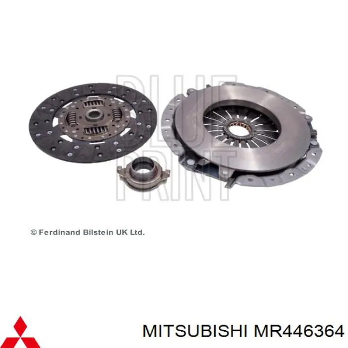 MR446364 Mitsubishi диск зчеплення