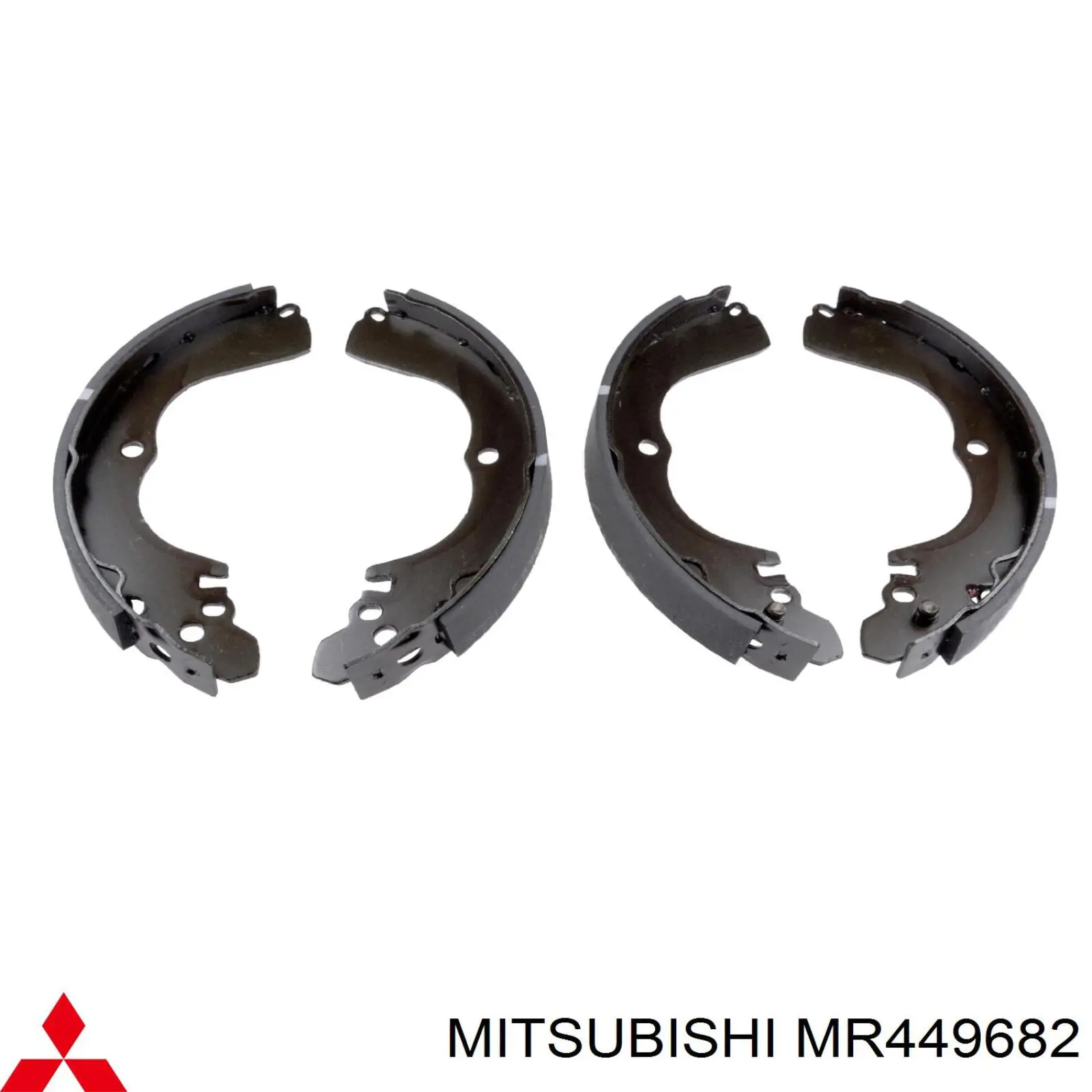 Колодки гальмові задні, барабанні MR449682 Mitsubishi