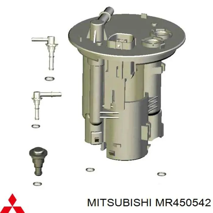 Фільтр тонкого очищення палива Mitsubishi MR450542 ціна, від 16.99 USD