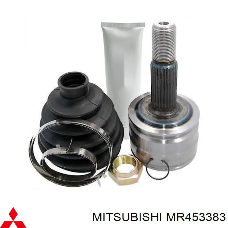 MR453383 Mitsubishi піввісь (привід передня, ліва)