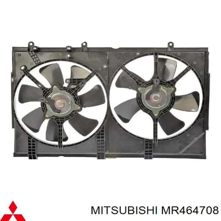 Купити MR464708 Mitsubishi Вентилятор/крильчатка радіатора охолодження, лівий