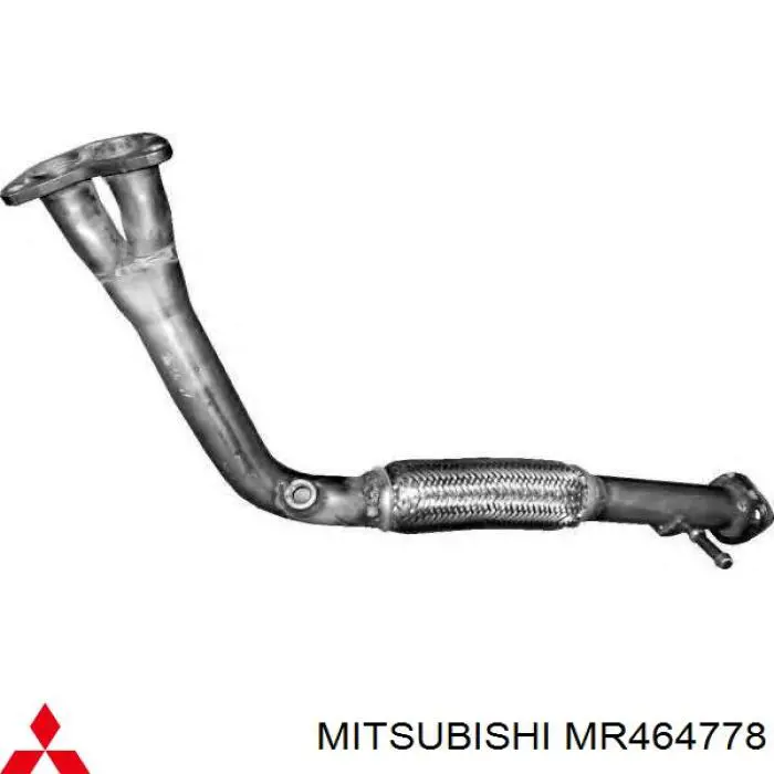 Купити MR464778 Mitsubishi Труба приймальна (штани) глушника, передня