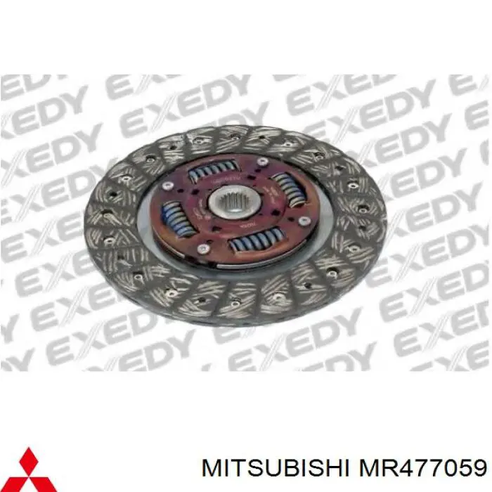 Зчеплення Mitsubishi MR477059 ціна, від 42.40 USD