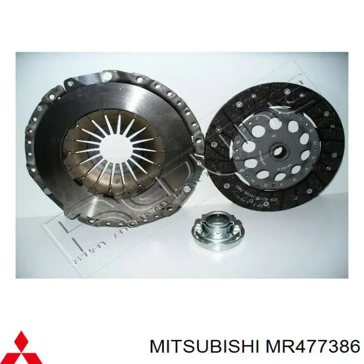 Диск сцепления на Mitsubishi Pajero PININ 