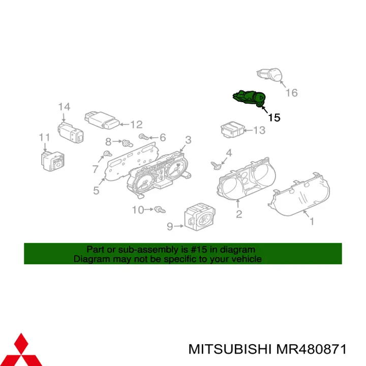  MR480871 Mitsubishi