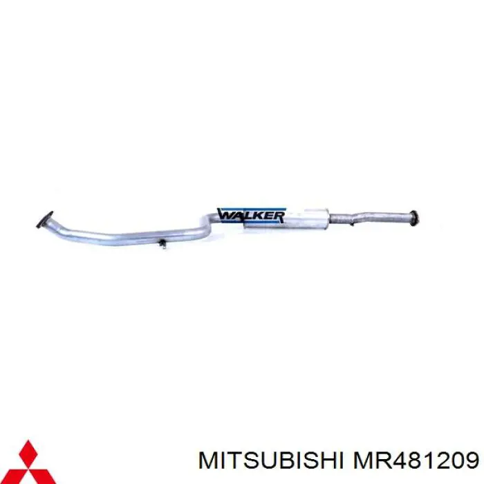 Глушник Mitsubishi MR481209 ціна, від 59.81 USD