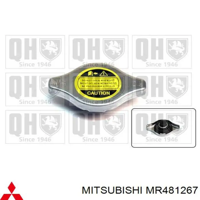Кришка радіатора MR481267 Mitsubishi